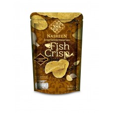 Nasreen fish crisp ข้าวเกรียบปลาทอดกรอบ รสกะเทียมพริกไทยดำ ขนาด 65 กรัม (แบบแผ่น)