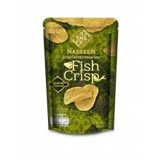 Nasreen fish crisp ข้าวเกรียบปลาทอดกรอบ รสสาหร่าย ขนาด 65 กรัม (แบบแผ่น)