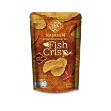 Nasreen fish crisp ข้าวเกรียบปลาทอดกรอบ รสสไปซี่ ขนาด 65 กรัม (แบบแผ่น)