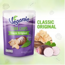 veganic ผักอบกรอบ รสดั้งเดิม ขนาด 50 กรัม