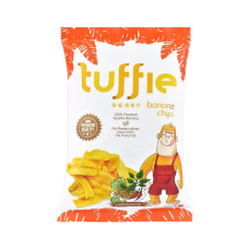 tuffle banana chips กล้วยอบกรอบ รสลาบ ขนาด 40 กรัม